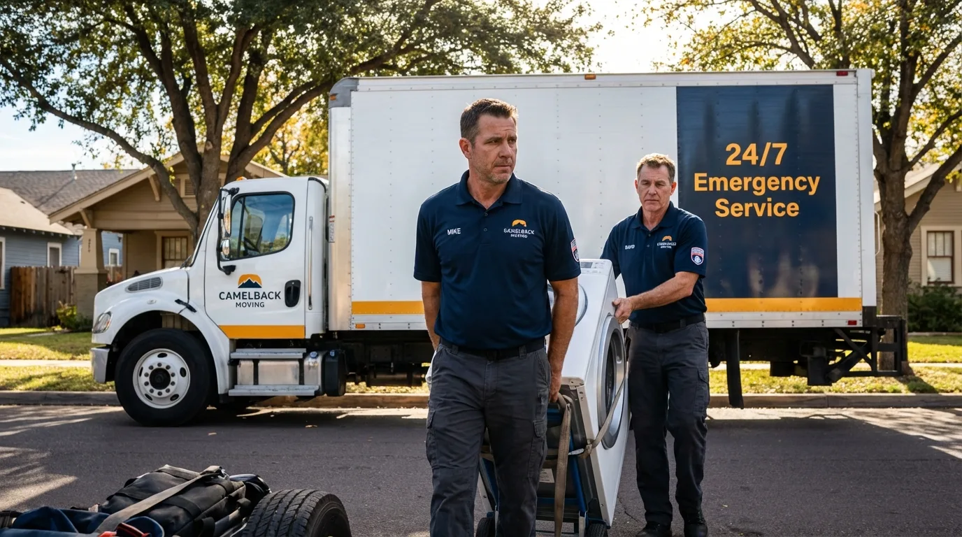 CamelBack Moving crew loading furniture in Grand Canyon, AZ